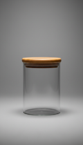 Glass Storage Container with Bamboo Lid